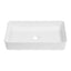 Sarlai 24'' x 14'' Ceramic Rectangle Vessel Drop-in Bathroom Sink