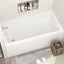Sarlai 60'' x 32'' Acrylic Rectangular Apron Front Alcove Soaking Bathtub