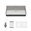 Sarlai 30''x18''ADA Undermount Stainless Steel Single Bowl Kitchen Sink