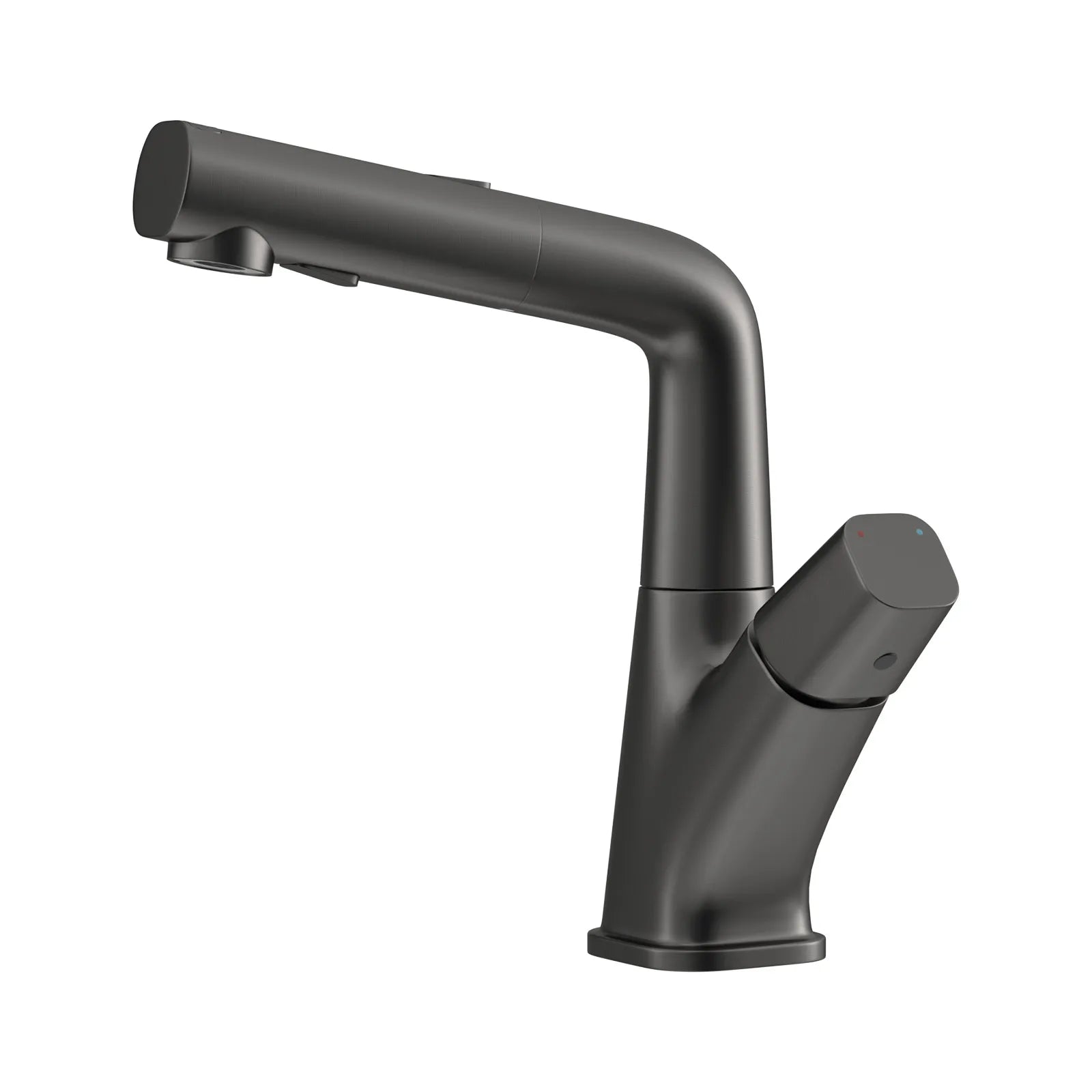 Sarlai 3 Modes 360° Rotating Pull Down Sprayer Stainless Steel Bathroom Faucet