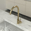 Sarlai 360 Degree Single Handle Brass Kitchen Faucet