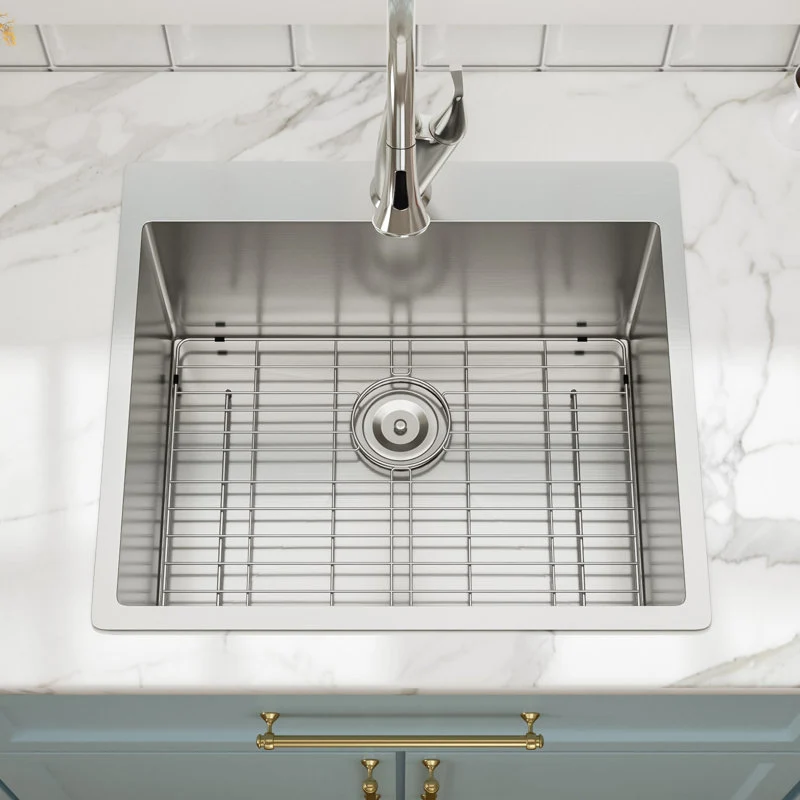 Sarlai 574 x 442mm Stainless Steel Kitchen Sink Bottom Grid