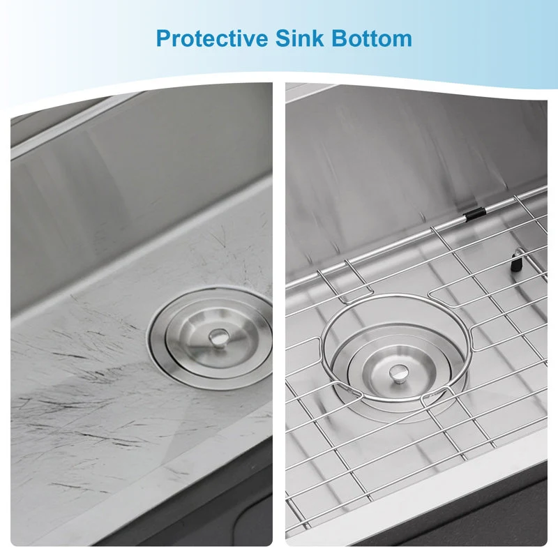 Sarlai 574 x 442mm Stainless Steel Kitchen Sink Bottom Grid