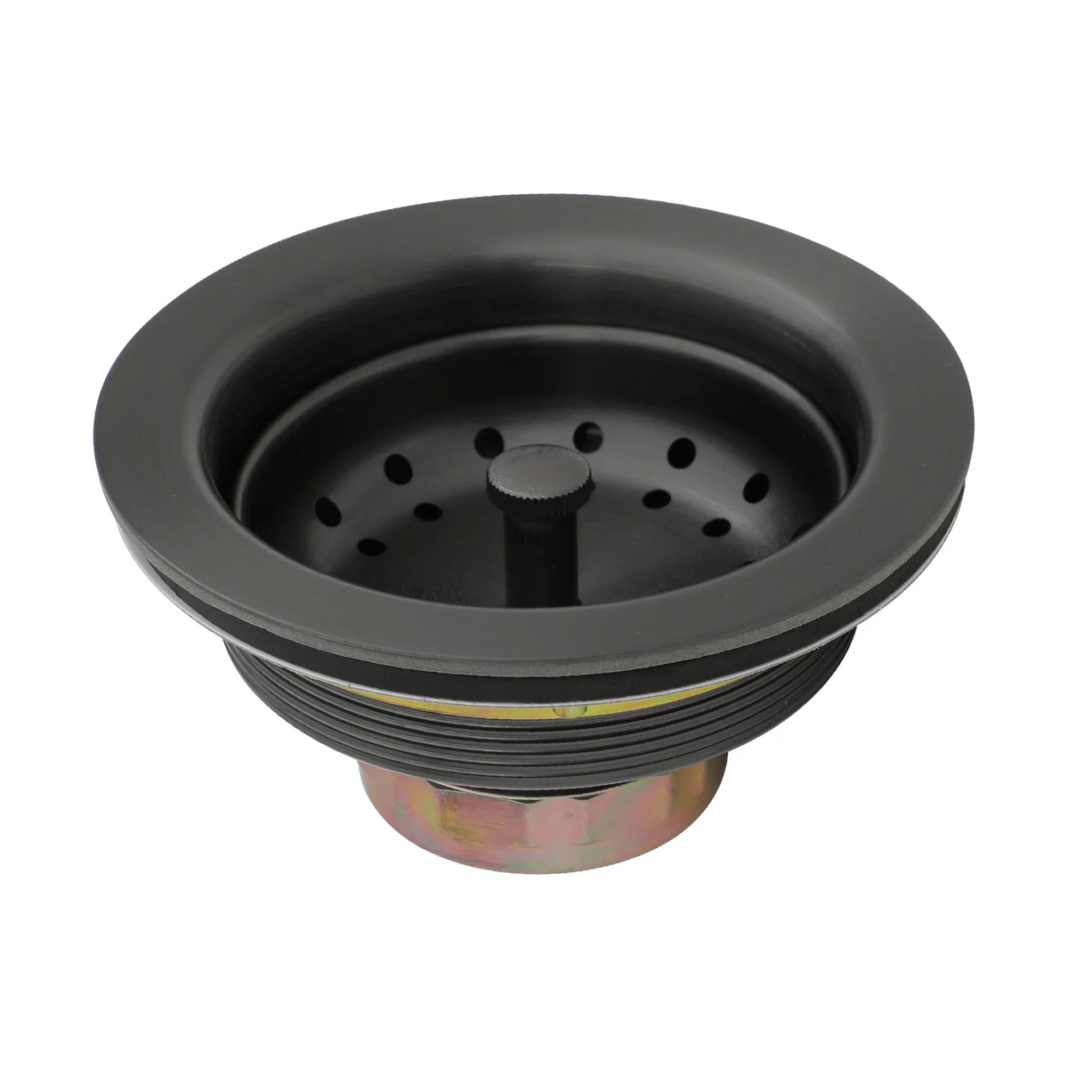 Sarlai 3.5'' Matte Black Kitchen Sink Drain Assembly Main image