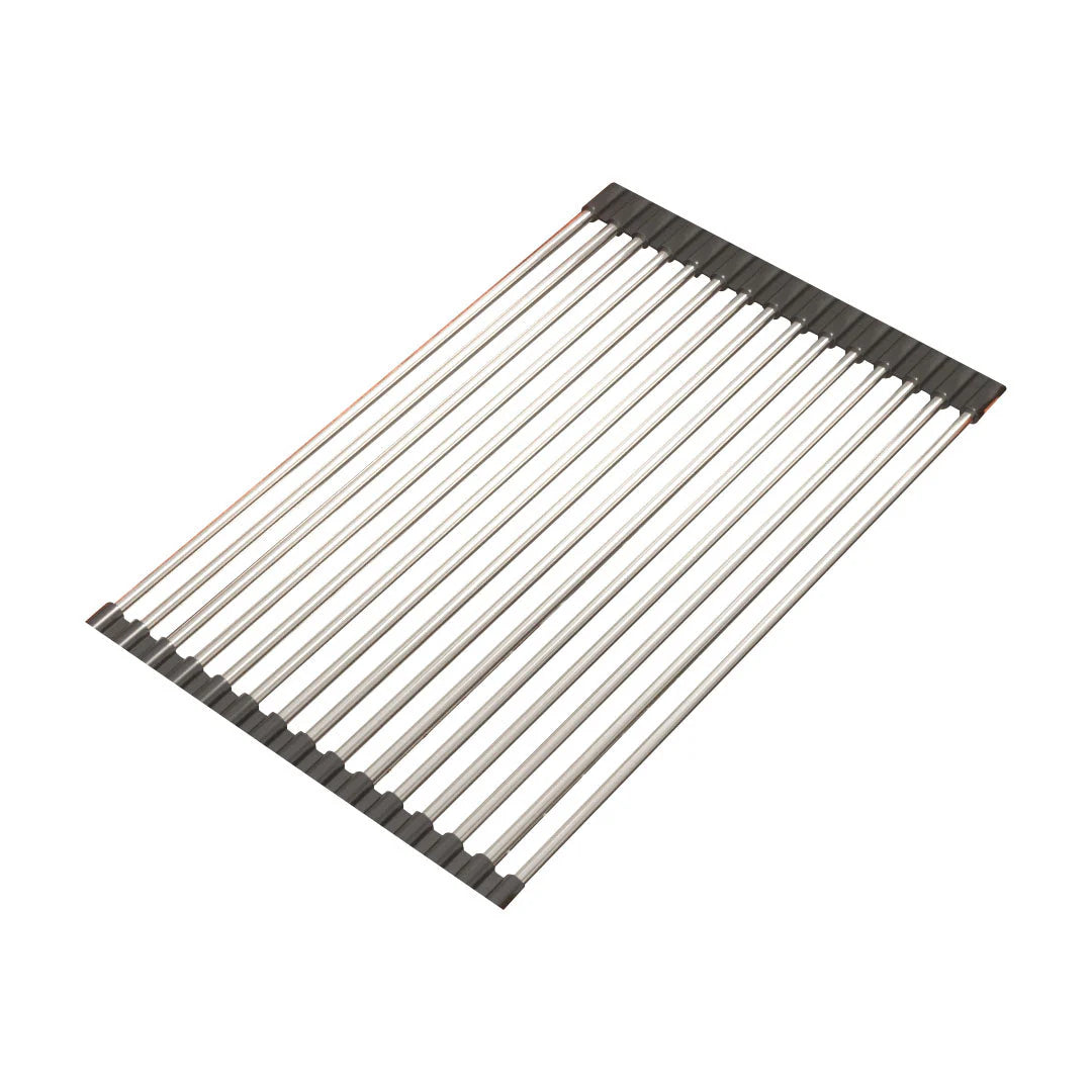 Sarlai Stainless Steel Kitchen Roll-Up Dish Rack