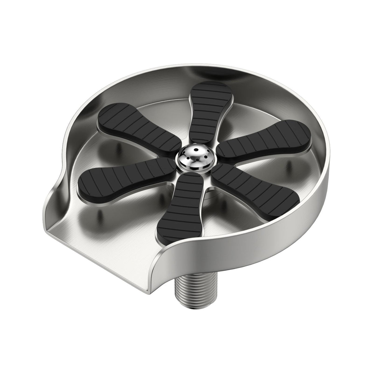 Sarlai Low Profile Stainless Steel Glass Rinser Sink Cup Washer