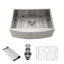 Sarlai 27'' Single Bowl Stainless Steel Farmhouse Sink