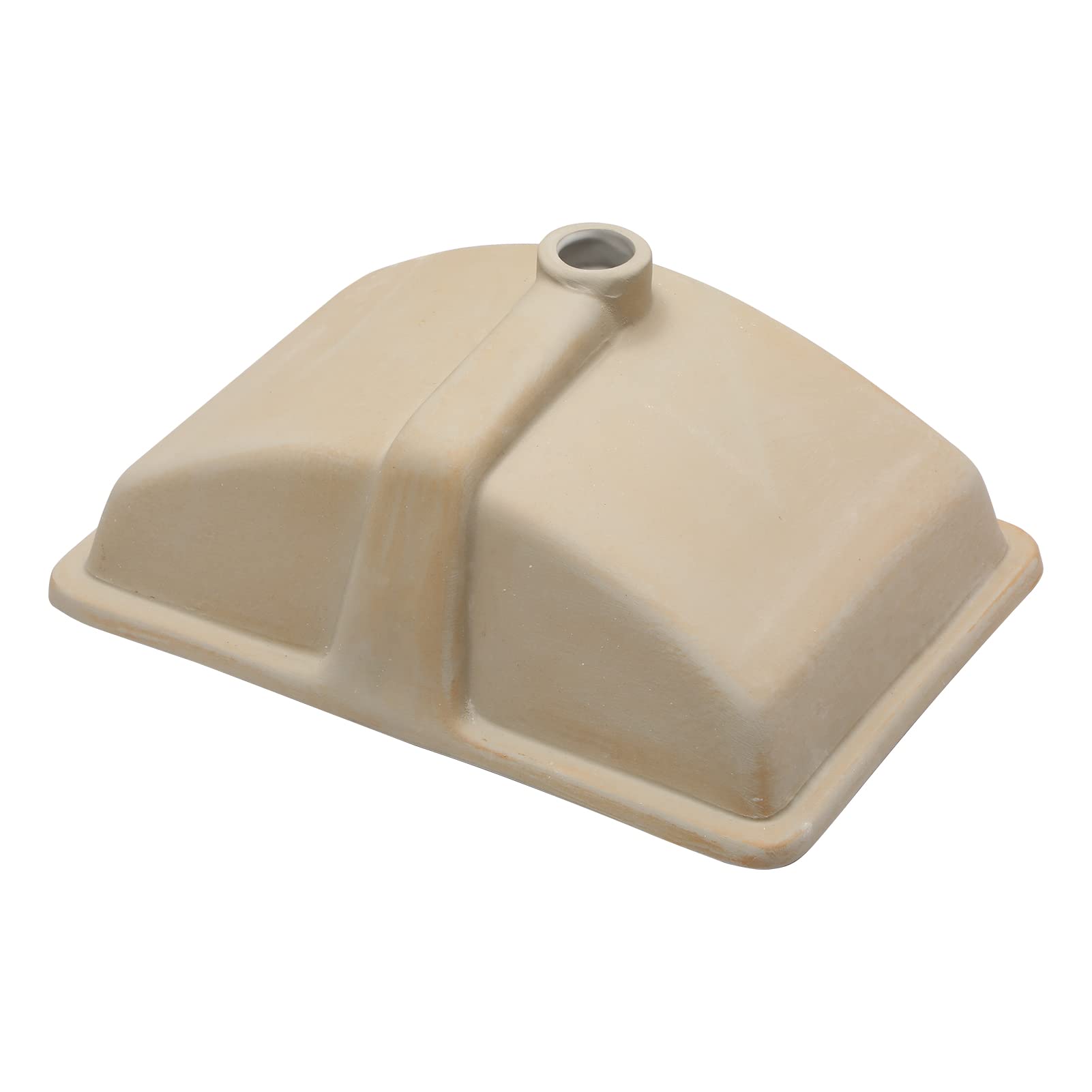 Sarlai 21'' x 14'' White Ceramic Undermount Rectangular Bathroom Sink