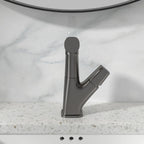Sarlai 3 Modes 360° Rotating Pull Down Sprayer Stainless Steel Bathroom Faucet