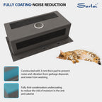 Sarlai 33in Drop In Single Bowl Stainless Steel Kitchen Sink