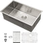Sarlai Undermount Single Bowl Stainless Steel Kitchen Sink