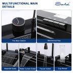 Sarlai 30'' Digital Display Drop In Waterfall Single Bowl Stainless Steel Workstation Kitchen Sink
