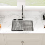 Sarlai 23'' x 18'' Stainless Steel Undermount Single Bowl Kitchen Sink