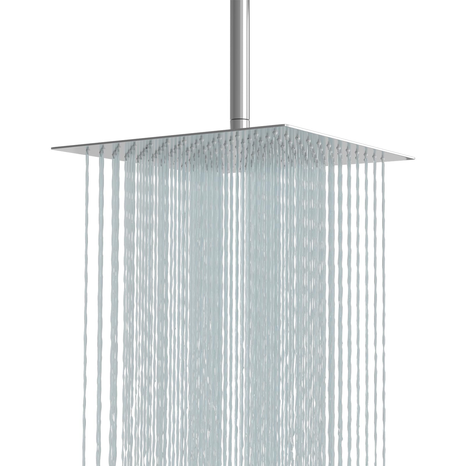 Sarlai 16'' Stainless Steel Square High-Pressure Rain Shower Head Main image