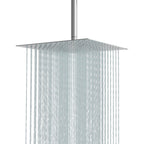 Sarlai 16'' Stainless Steel Square High-Pressure Rain Shower Head