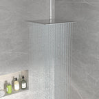 Sarlai 16'' Stainless Steel Square High-Pressure Rain Shower Head