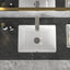 Sarlai 18'' x 14'' White Ceramic Undermount Rectangular Bathroom Sink