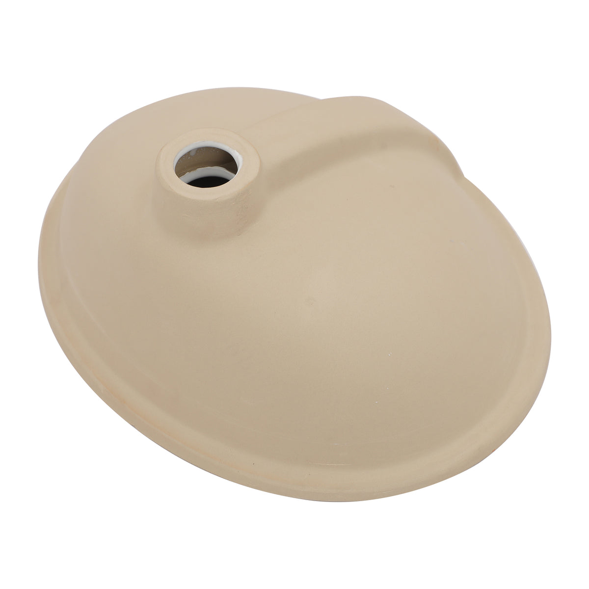 Sarlai 18''Oval White Ceramic Undermount Bathroom Sink