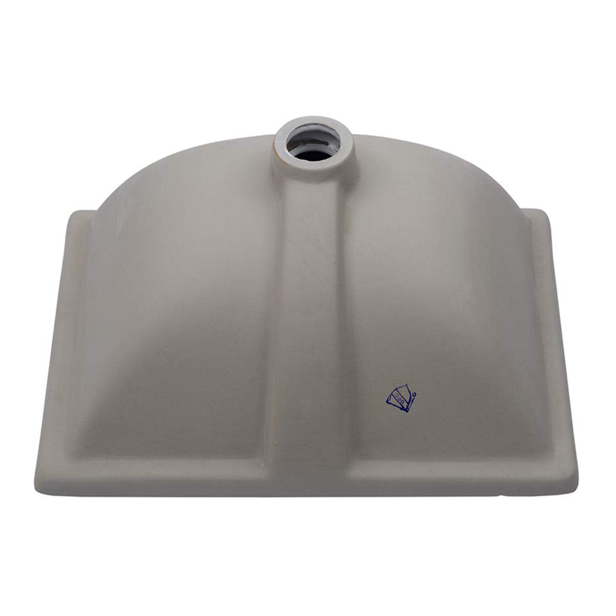 Sarlai 18.5''Rectangular White Ceramic Undermount Bathroom Sink