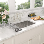 Sarlai 28'' Undermount Stainless Steel Single Bowl Kitchen Sink