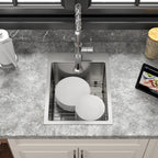 Sarlai 15''x 20'' Stainless Steel Drop-in Single Bowl Bar Sink