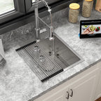 Sarlai 15''x 20'' Stainless Steel Drop-in Single Bowl Bar Sink