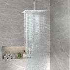 Sarlai 16'' Stainless Steel Square High-Pressure Rain Shower Head