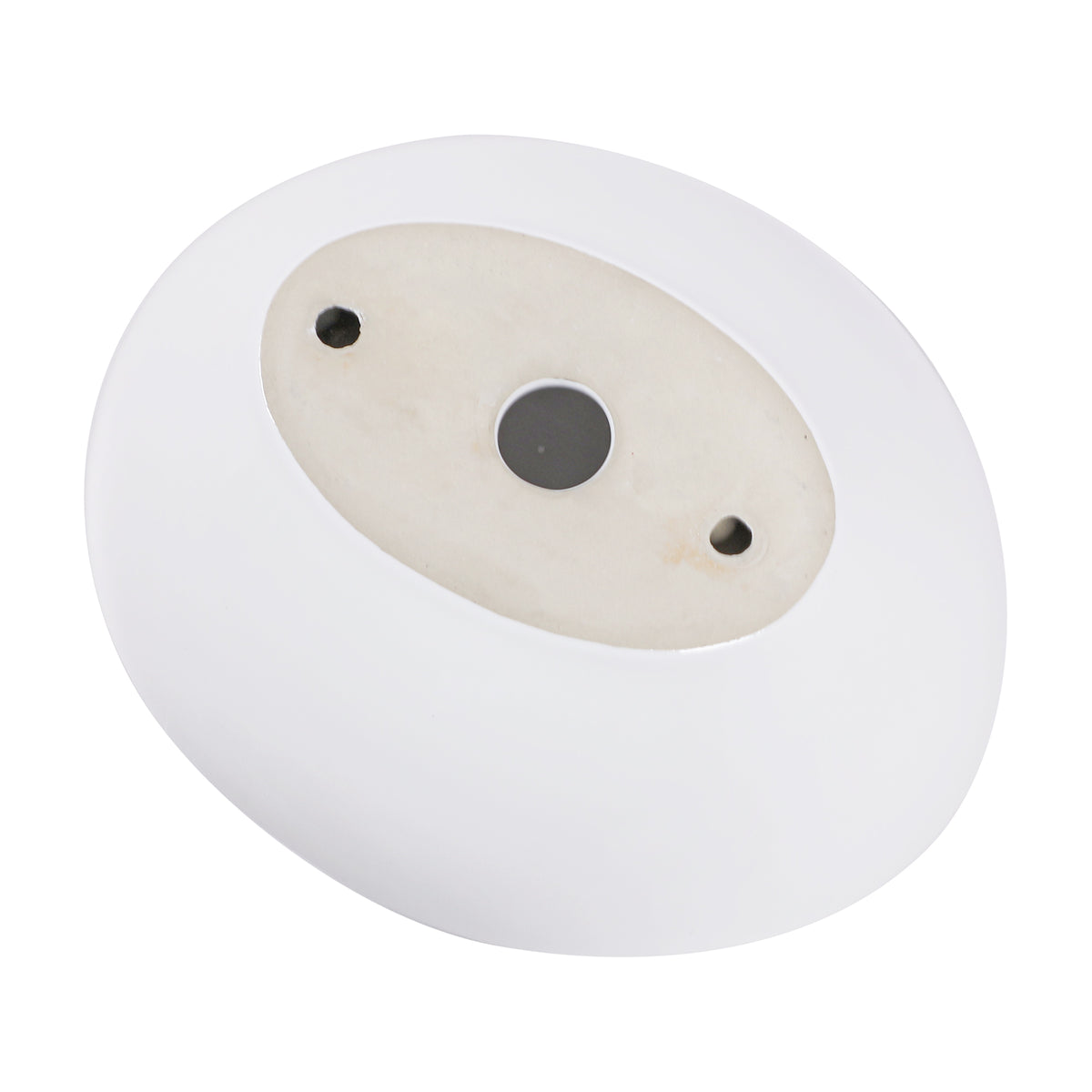 Sarlai 16''Oval White Ceramic Vessel Sink Above Counter Bathroom Sink