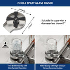 Sarlai 33'' x 22'' Stainless Steel Drop In Single Bowl Waterfall Workstation Kitchen Sink